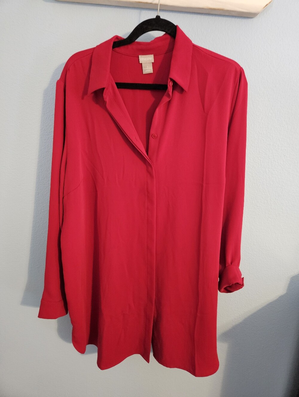 Chico's Red Women's Blouse